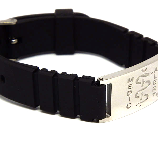 12mm Rubber Flat Strap with Buckle