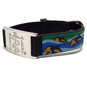 Child’s Rubber Strap – Dolphins