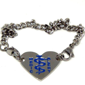 Stainless Steel Heart Bracelet