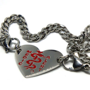 Stainless Steel Heart Bracelet