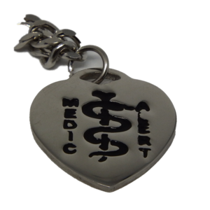Stainless Steel Heart Charm