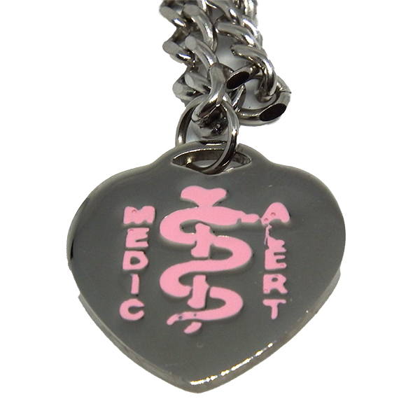 Stainless Steel Heart Charm