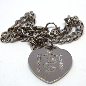 Stainless Steel Heart Charm