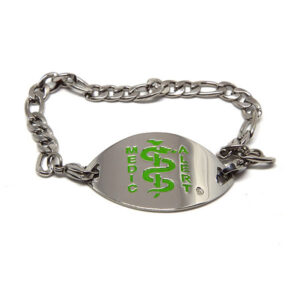 Stainless Steel - Small With Green Logo