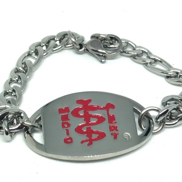 X-Small Rounded Oval disc (Red logo) & chain