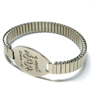 Stainless Steel Stretch Band With Small Classic Disc