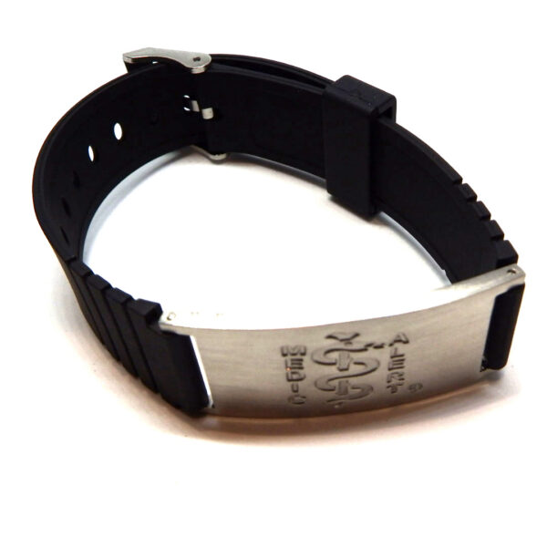 18mm Rubber Flat Strap with Buckle